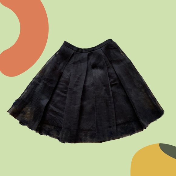 Forever 21 Dresses & Skirts - Black Mesh A-Line Skirt